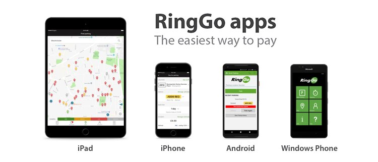 Free RingGo Apps halve the time it takes to pay